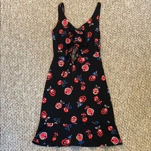Express printed dress